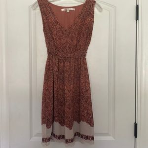 Comfy lined polyester dress